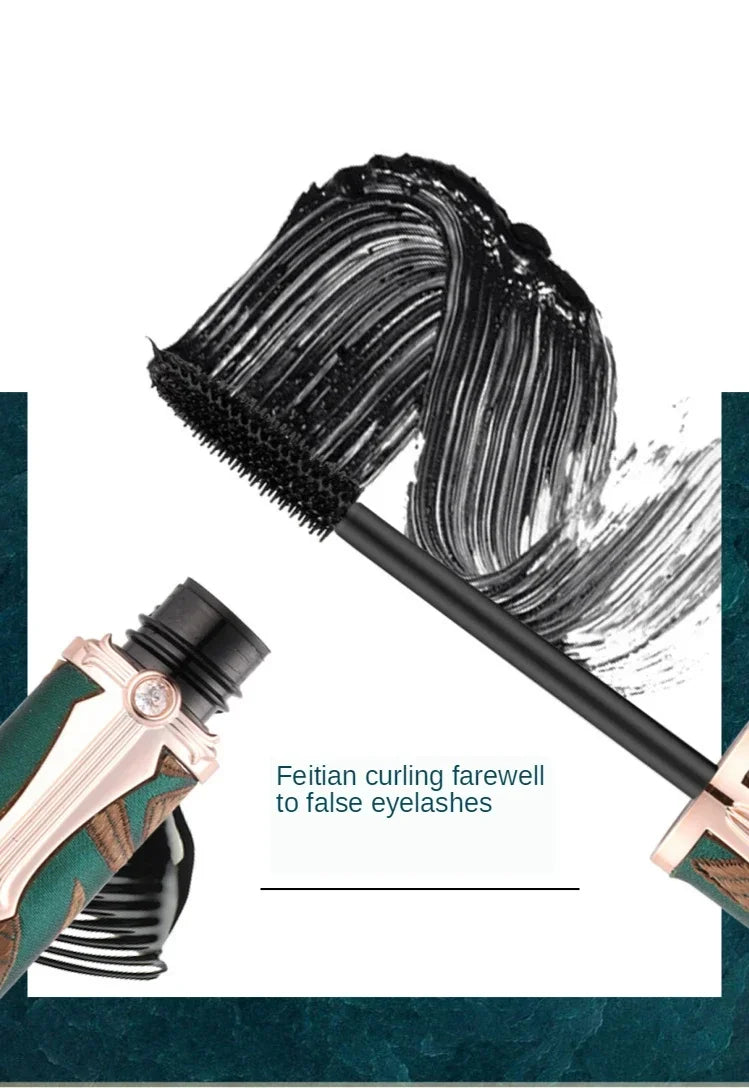 LashLuxe Silk Fiber Mascara – Waterproof, Smudge-Proof & Lengthening