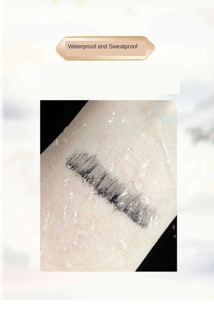 LashLuxe Silk Fiber Mascara – Waterproof, Smudge-Proof & Lengthening