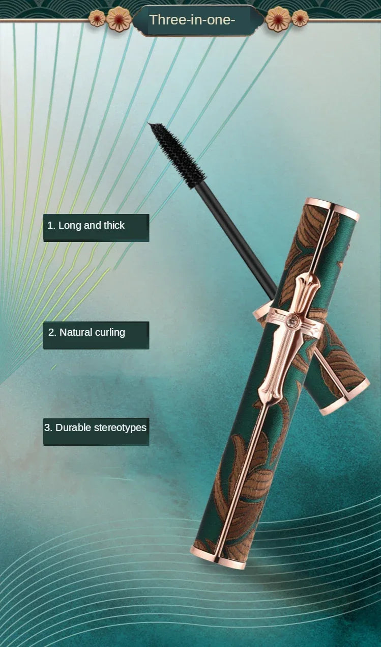 LashLuxe Silk Fiber Mascara – Waterproof, Smudge-Proof & Lengthening