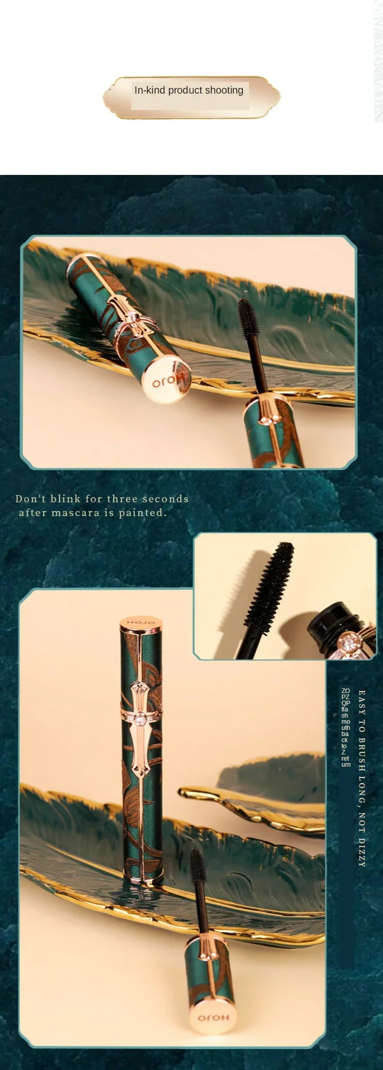 LashLuxe Silk Fiber Mascara – Waterproof, Smudge-Proof & Lengthening